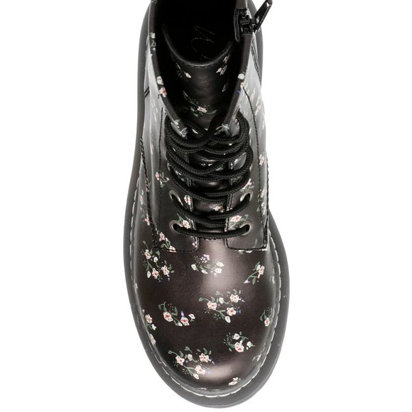 Ryyder Lace-Up Lug Sole Combat Booties - Picture 4 of 4